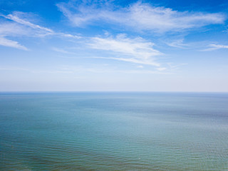 Sea and Blue Sky for Background