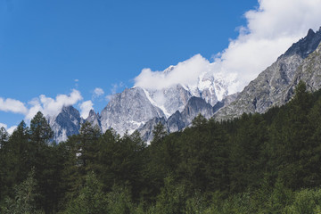 Fototapeta na wymiar wallpaper, nature, alps, italian alps, mountains