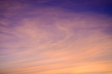Scenic View Of Dramatic Sky During Sunset