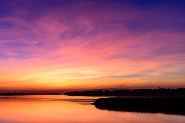 Fototapeta na wymiar Scenic View Of Dramatic Sky During Sunset