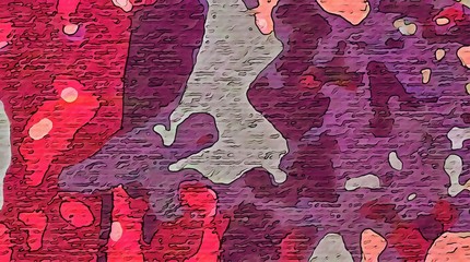 Abstraction painted in oil. Colorful texture background. Multicolored wallpaper graphic design. Pattern for creating artworks and prints.