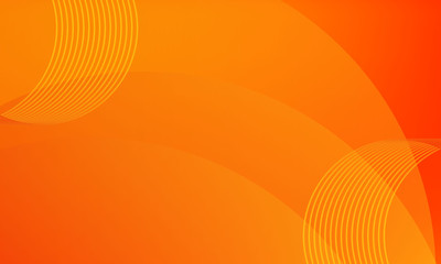 abstract orange background with wave shape, can be used for banner sale, wallpaper, for, brochure, landing page.