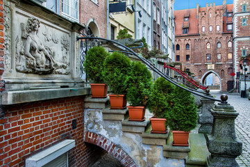 Architecture of Mariacka street in Gdansk is one of the most notable tourist attractions in Gdansk....