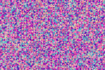 Colorful geometric pattern with different shapes. Oil painting on canvas style. Modern creative texture, minimal flat style. 