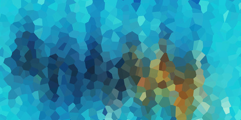 Polygonal background with different geometric figures. Template for your design, banner, flyer, business card, poster, wallpaper, brochure