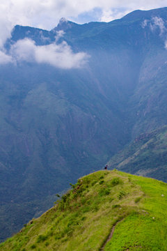 Trekking at Kurangani HIlls. Tamil Nadu, India