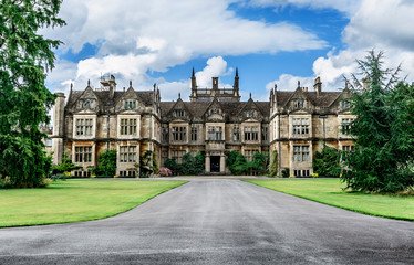 Corsham court in England in daylight