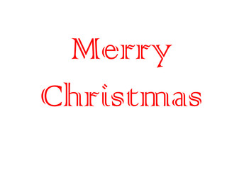 Merry Christmas lettering calligraphy. Merry Christmas text label design