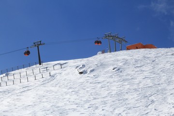 Obraz premium Bad Gastein ski resort