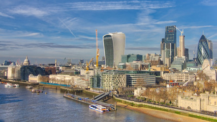 Fototapeta na wymiar London Skyline