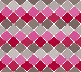 Pink seamless geometric pattern