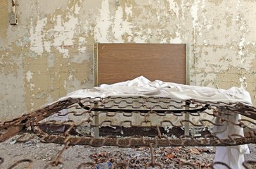 Abandoned mental asylum psychiatric hospital 