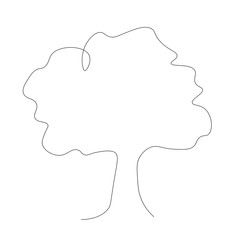 Forest landscape design, vector illustration