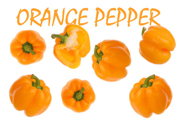 Orange Bell Peppers.