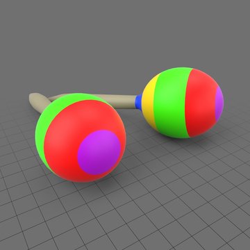 Toy maracas