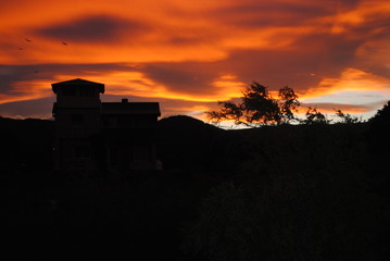 atardecer