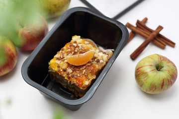 Meal prep. Box diet, healthy balanced meals.