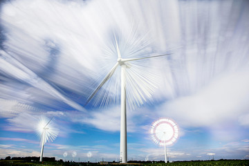 Farma wiatrowa, elektrownia wiatrowa, turbina elekytyczna 
