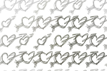 Background abstract love for valentine day, hand drawn for design, graphic resource. Canvas, web, illustration & artwork.