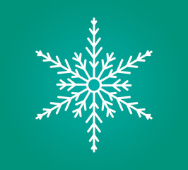 White snowflake icon.