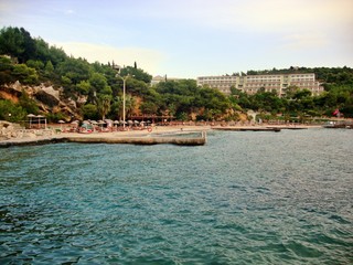 beach in kusadasi turkiye