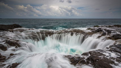 Bufadero in Gran Canaria in Canary Islands