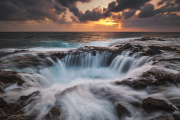 Bufadero in Gran Canaria in Canary Islands