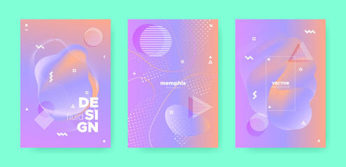 Graphic Abstract Geometric Elements. Contemporary 