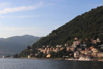 Fototapeta na wymiar Italie - Lombardie - Lac de Côme