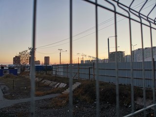 Fototapeta premium view of city