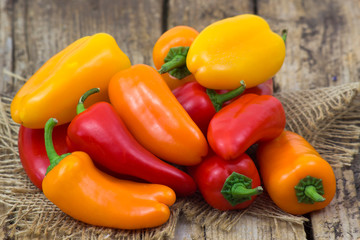 colorful fresh peppers