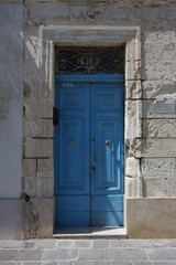 Old Tür. Architekt in Malta. 