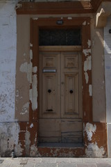 Obraz premium Old Tür. Architekt in Malta. 