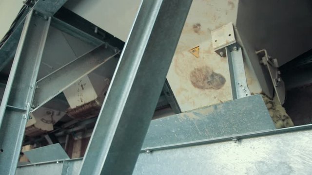 View of the container filled with product. The product is manufactured by the factory and thy will transport is to their clients.