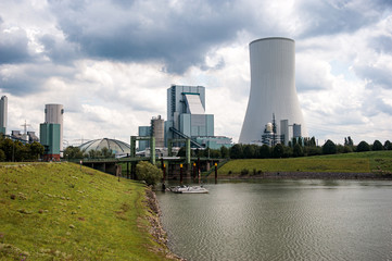 Obraz premium Kohlekraftwerk