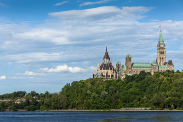 Fototapeta premium Parliament buildings in Ottawa Ontario Canada