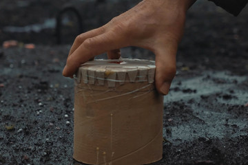 Industrial piece of dynamite