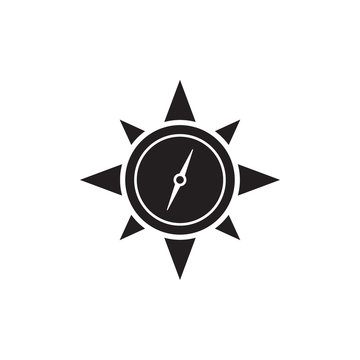 Astro vecto icon, kompas, sun, moon, ufo