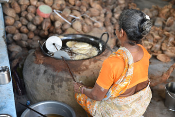 Cuisine traditionnelle au Tamil Nadu, Inde du Sud