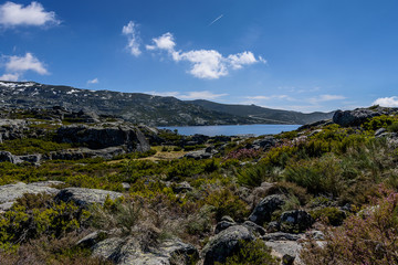 Fototapeta na wymiar View of the Serra da Estrela, in Portugal