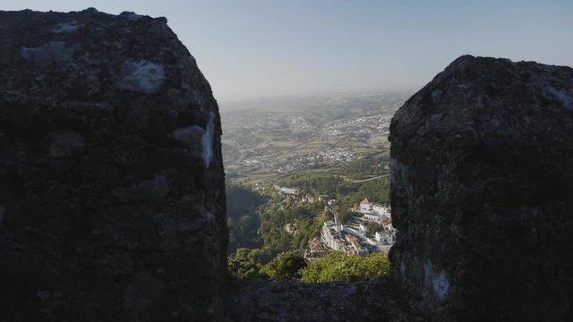 Portugal Castelo dos Mouros / Moorish Castle in Sintra