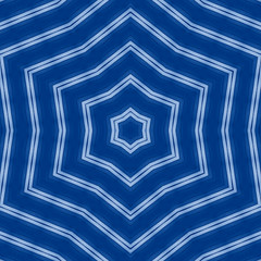 Obraz premium Classic Blue kaleidoscope geometrical ornament abstract background. Trendy color concept of the year. 2020 trend