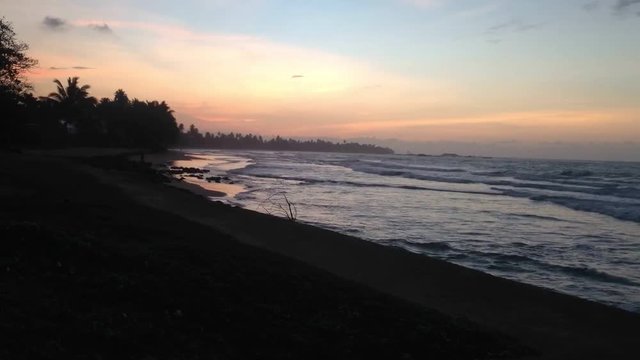 #beach #evening #timelapse #sunset #srilanka #downsouth