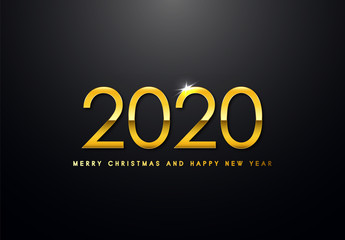 Merry Christmas and Happy New Year Backgorund