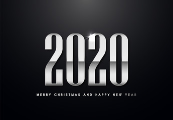 Merry Christmas and Happy New Year Backgorund