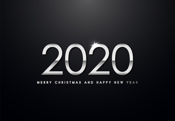 Merry Christmas and Happy New Year Backgorund