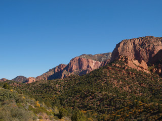 Zion National Park with Kolob Canyons in Utah