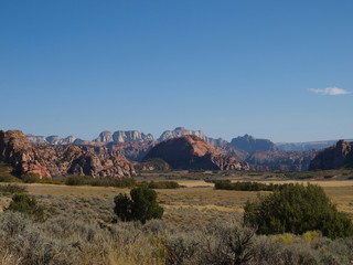 Zion National Park with Kolob Canyons in Utah