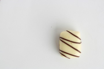 Delicious assorted bonbons cocoa chocolates from Belgium
