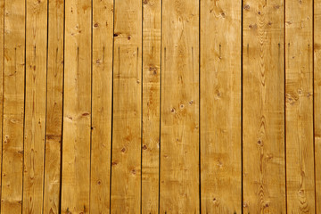 Fototapeta premium Żółta drewniana deska dla tła lub tekstury